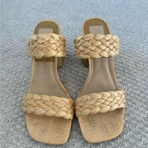 Dolce vita block heel sandal.